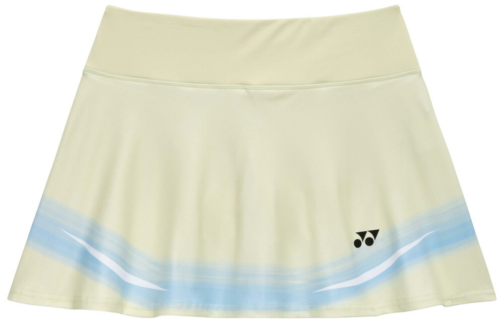 ヨネックス レディース スカート インナースパッツ付（シャンパン・サイズ：O） YO-26183-293-O YONEX