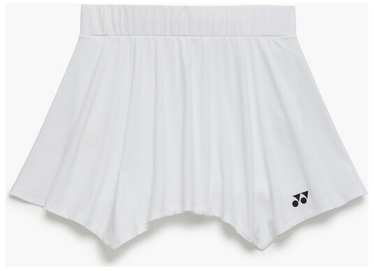 ヨネックス レディース スカート インナースパッツ付（ホワイト・サイズ：L） YO-26191-011-L YONEX