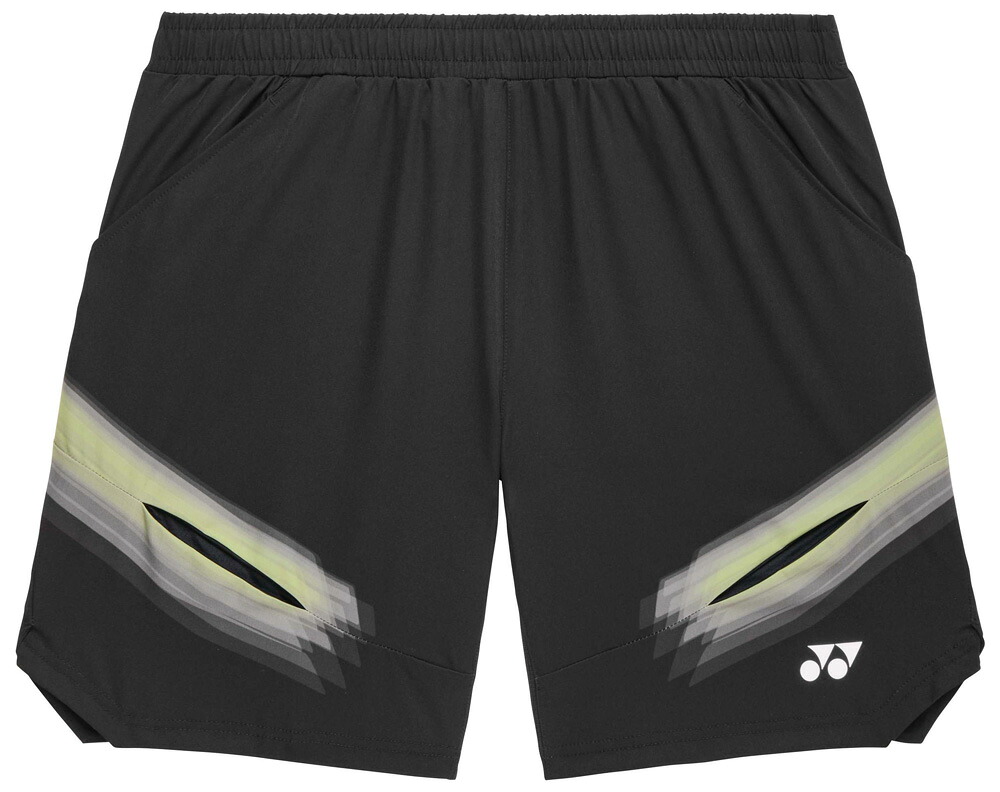 ヨネックス ユニセックス ハーフパンツ（ブラック・サイズ：M） YO-15234-007-M YONEX