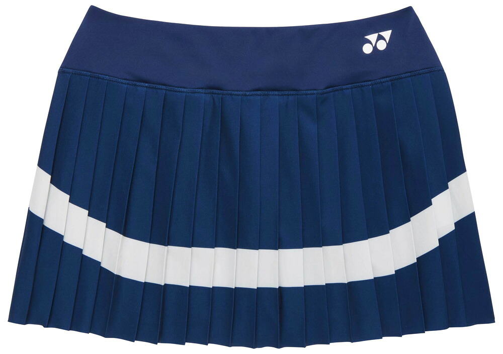 ヨネックス レディース スコート 下穿きスパッツ付（ダークネイビー・サイズ：M） YO-26184-554-M YONEX