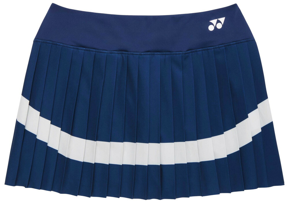 ヨネックス レディース スコート 下穿きスパッツ付（ダークネイビー・サイズ：XO） YO-26184-554-XO YONEX