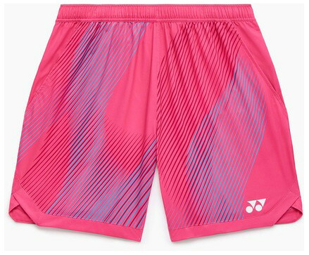 ヨネックス メンズ ニットハーフパンツ（マゼンダ・サイズ：M） YO-15250-327-M YONEX