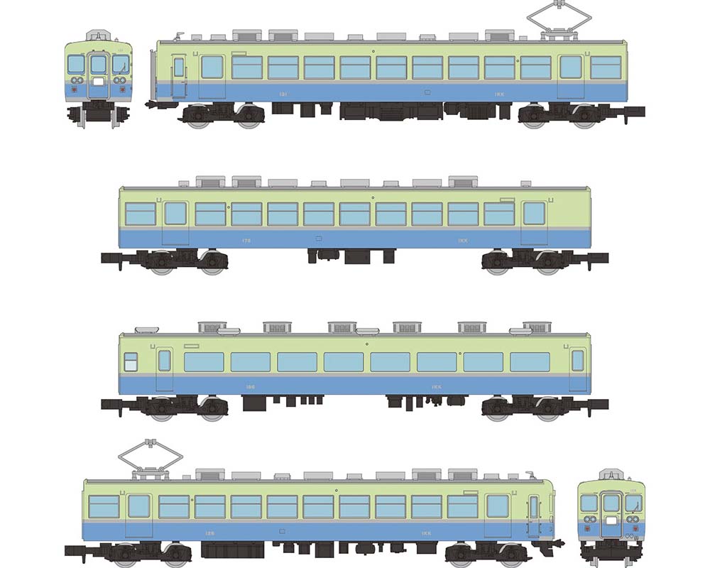 ［鉄道模型］トミーテック (N) 鉄道コレクション 伊豆急行100系4両セットE