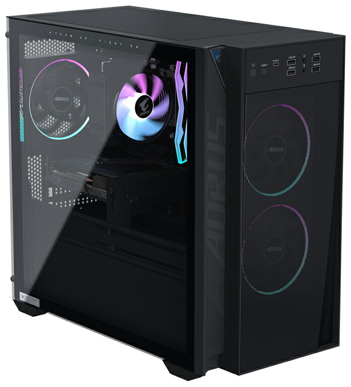 GIGABYTE｜ギガバイト ゲーミング デスクトップパソコン(AMD Ryzen 5 9500F/メモリ 16GB/SSD 1TB/NVIDIA GeForce RTX 5060) AP3A5N6-5104