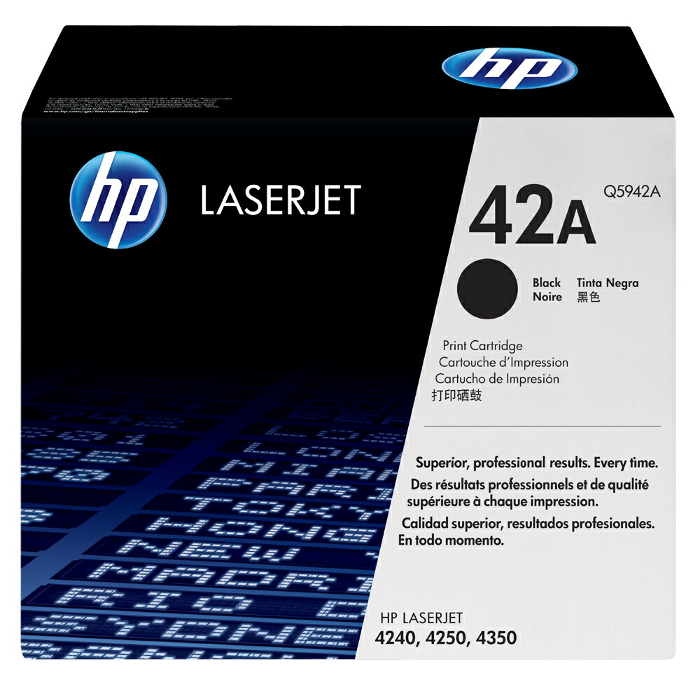 HP（エイチピー） トナ-カ-トリッジ（LJ4240/4250/4350用） ヒューレット・パッカード Q5942A