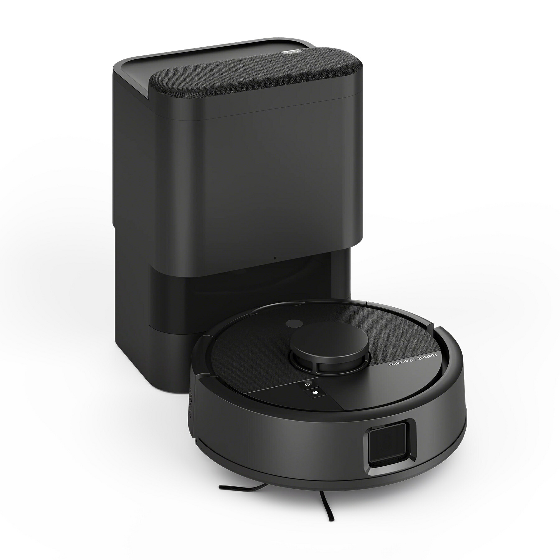 iRobot 人造人間洗い濯ぎ機 (黒) ルンバMINI(クロ) アイロボット Roomba Mini 洗い濯ぎ機＆床拭き人造人間 + AutoEmpty 申し受けるステイション [ルンバMINIクロ]