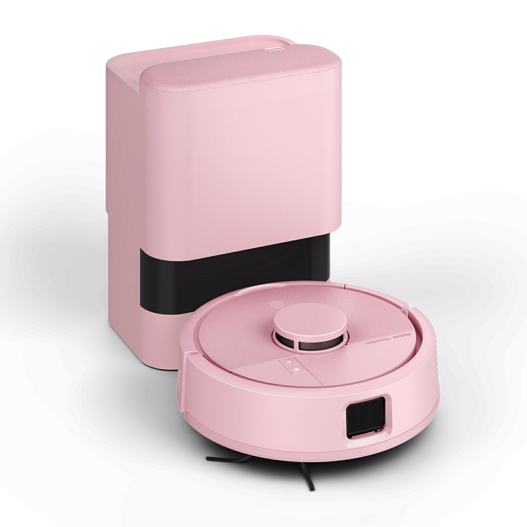 iRobot 人造人間洗い濯ぎ機 (桜) ルンバMINI(櫻) アイロボット Roomba Mini 洗い濯ぎ機＆床拭き人造人間 + AutoEmpty 申し受けるステイション [ルンバMINI櫻]