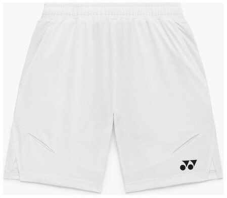 ヨネックス メンズ ニットハーフパンツ（ホワイト・サイズ：L） YO-15239-011-L YONEX