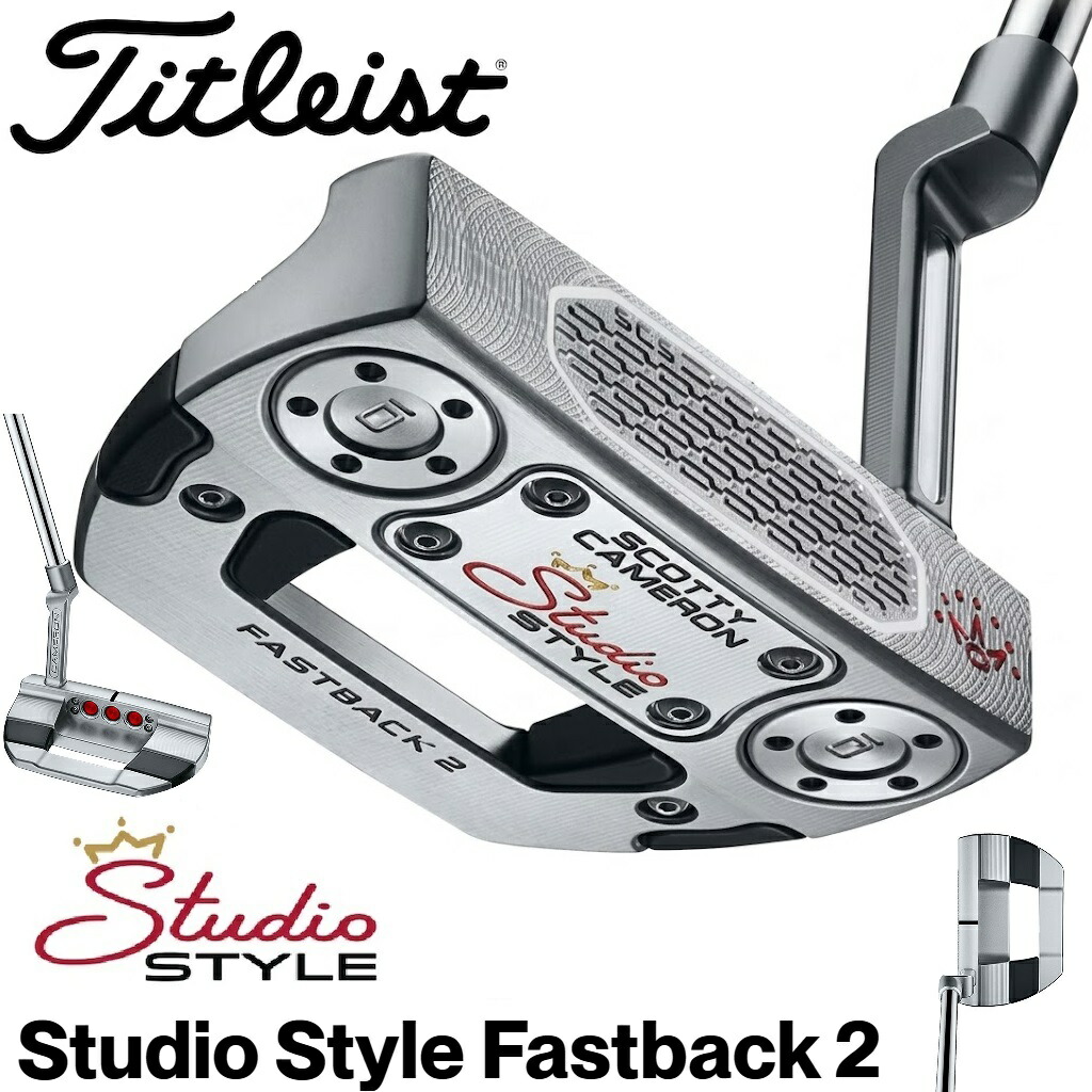 タイトリスト スコッティ・キャメロン 作業場表現スタイル FASTBACK 2 パター（34in） 753RL34J Titleist パター-ゴルフ