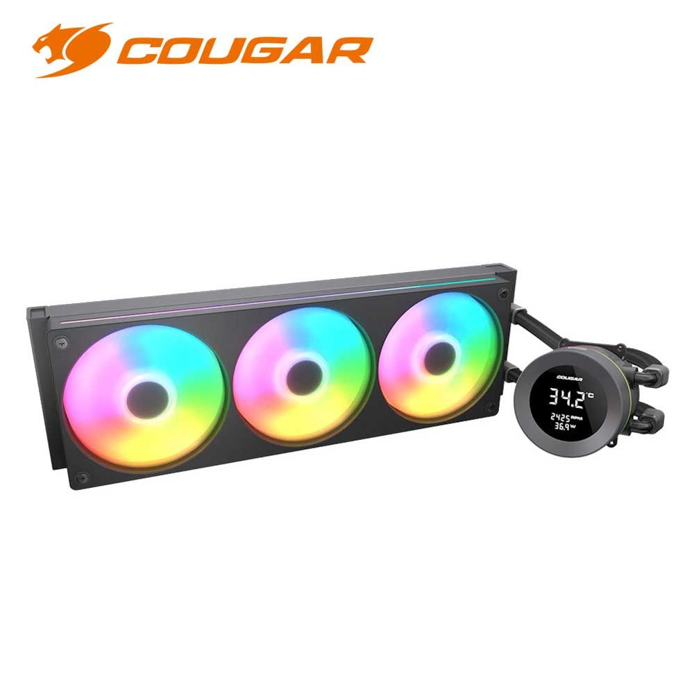 COUGAR|クーガー 水冷CPUクーラー Poseidon Vistek ARGB 360(ブラック) CGR-PSDVARGB-B-360|Joshin web 家電とPCの大型専門店