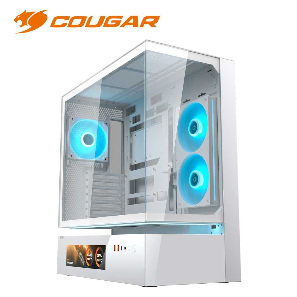 COUGAR｜クーガー ミドルタワーATXケース CFV235 Vision White（ホワイト） CGR-2DA4W-V