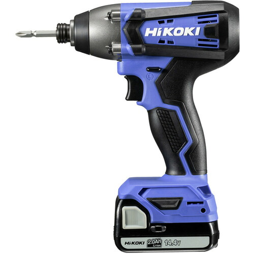 HiKOKI 14.4V コードレスインパクトドライバ 140N・m (2.0Ahバッテリー(BSL1420)×1個・充電器(UC18YKSL)付き) FWH14DF(BG) ハイコーキ(日立工機)|Joshin web 家電とPCの大型専門店