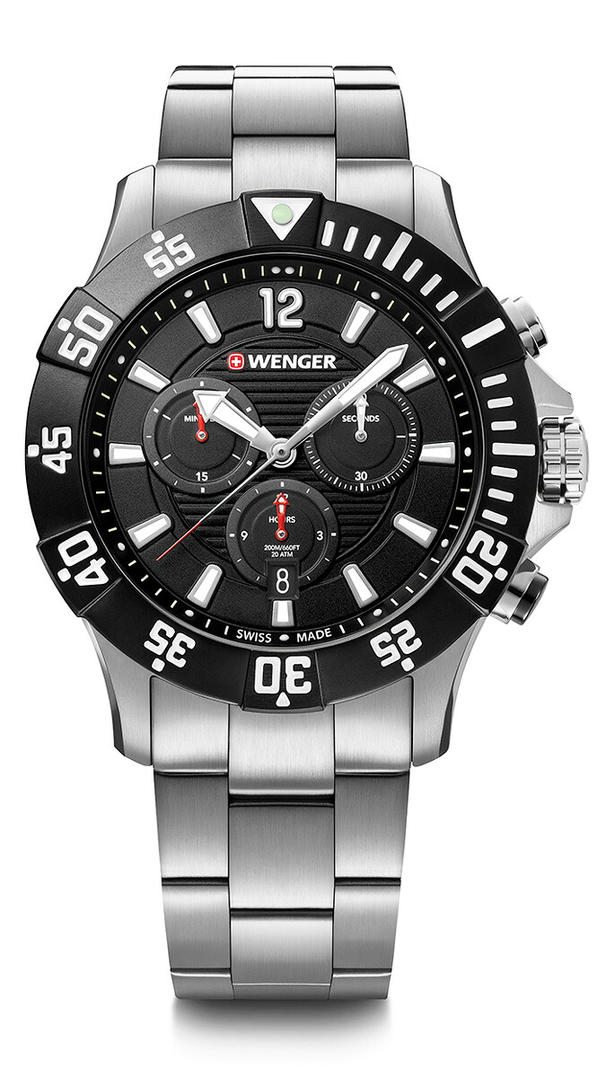 ウェンガー 【国内正規品】SEAFORCE CHRONO クオーツ メンズタイプ 01.0643.117【返品種別B】