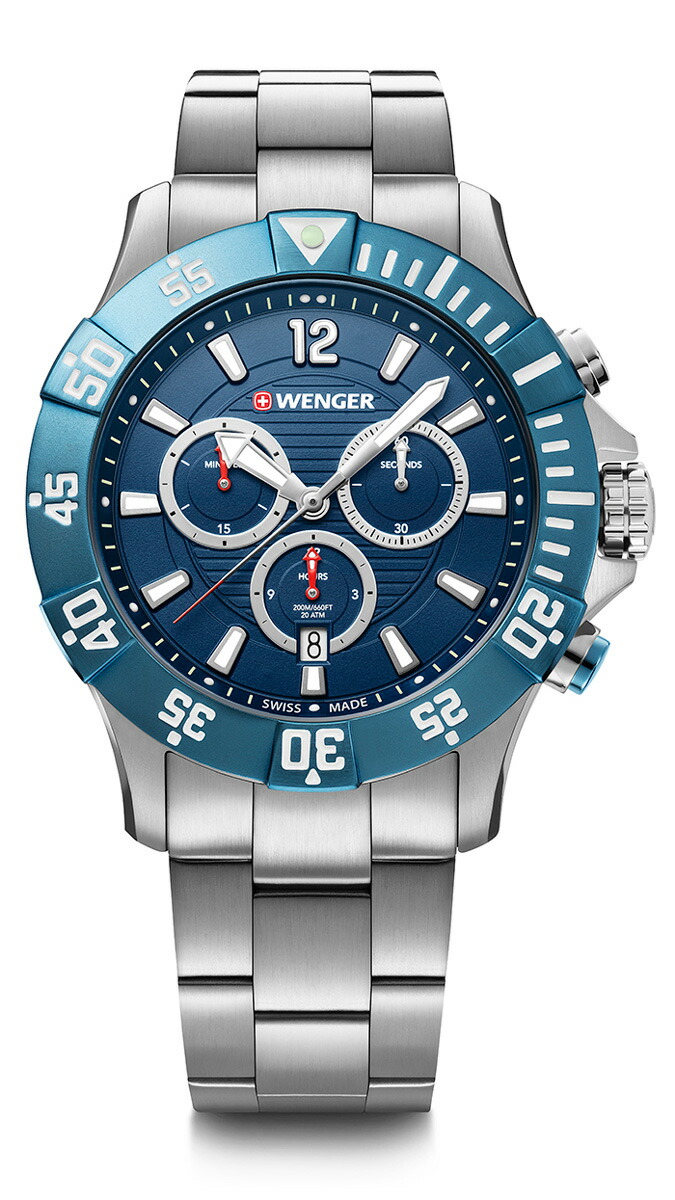 ウェンガー 【国内正規品】SEAFORCE CHRONO クオーツ　メンズタイプ 01.0643.119【返品種別B】