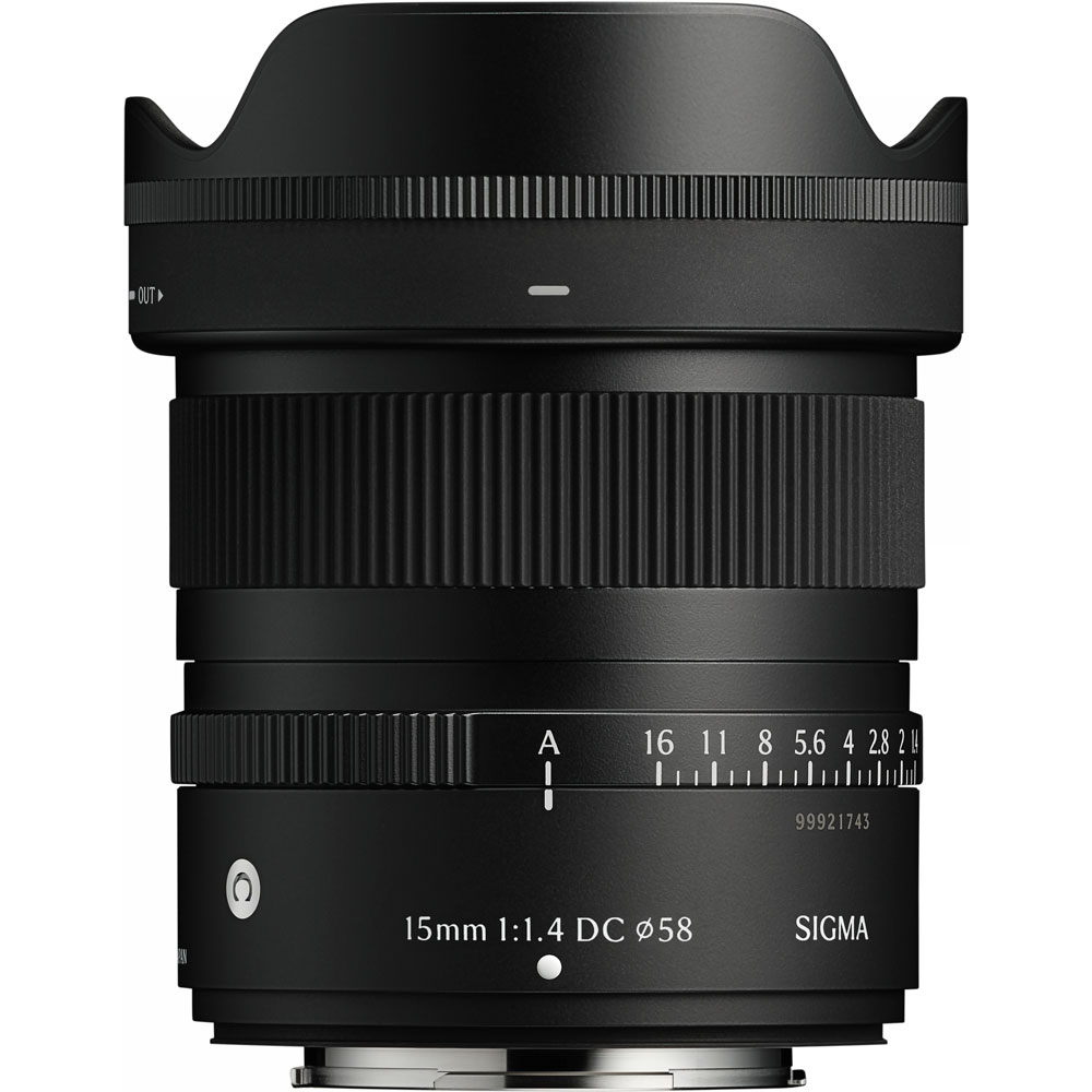 シグマ 15mm F1.4 DC AF15MMF1.4DCXF ※富士フイルムXマウント用レンズ（APS-Cサイズ）