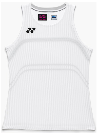 ヨネックス レディース フィットタンクトップ（ホワイト・サイズ：L） YO-20944-011-L YONEX