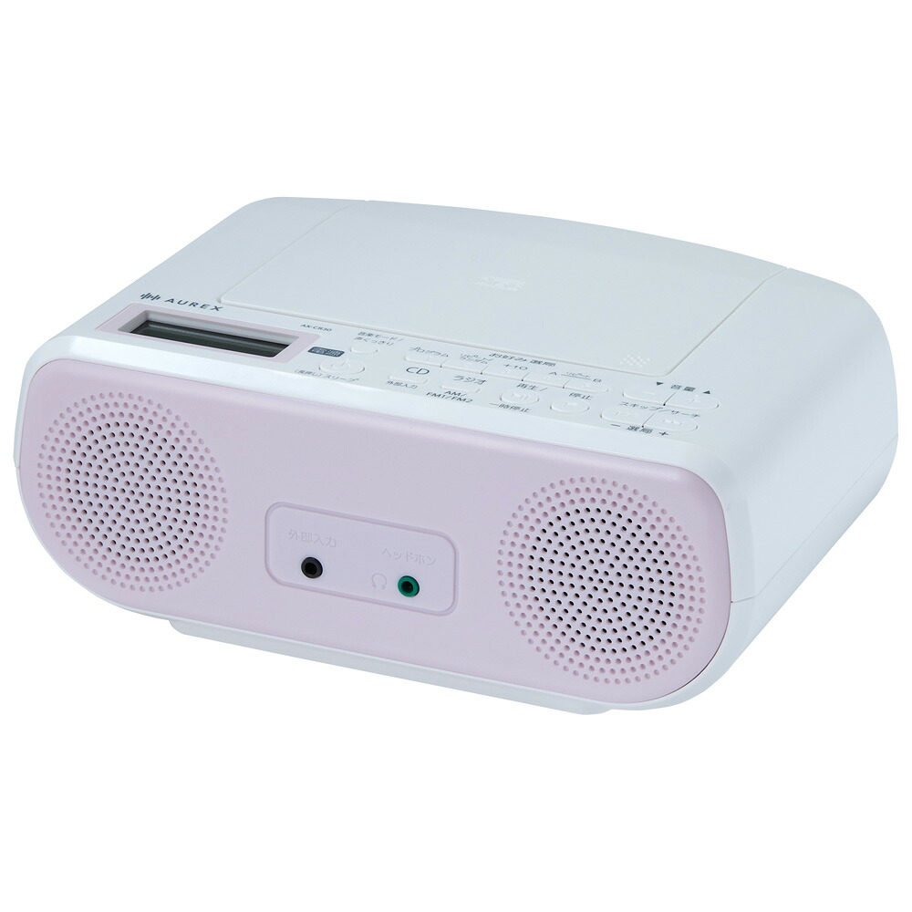 東芝 CDラジオ受信機（サクラ色） AX-CR30(P) TOSHIBA