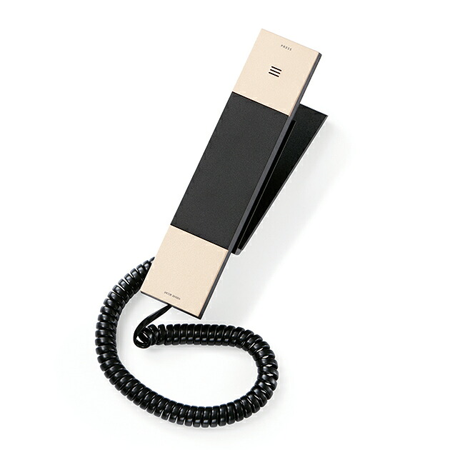 JACOB JENSEN ヤコブ・イェンセン 考える電話（三鞭酒ゴールド） HT20-3B-CG Telephone-HT20-3B （JJN010075） [HT203BCG]