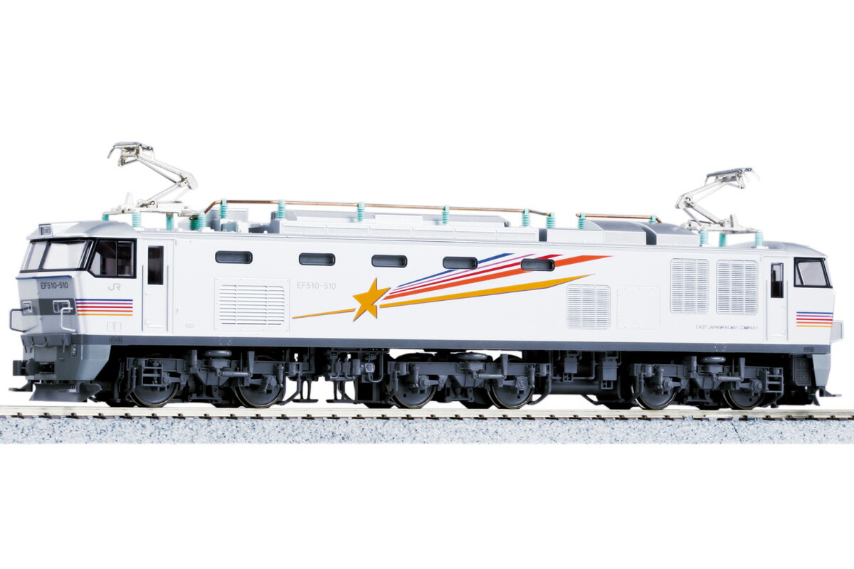 ［鉄道模型］カトー 【再生産】(HO) 1-312 EF510 500 カシオペア色