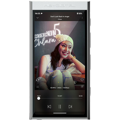 HiBy デジタルオーディオプレイヤー　128GBメモリ内蔵+外部メモリ対応（シルバー） M300128GBSILVER HiBy Digital 26,235円