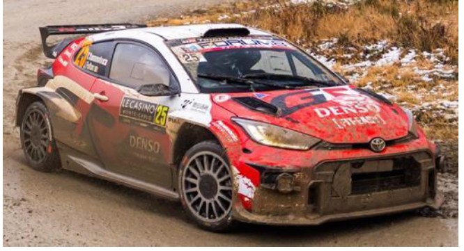 スパーク 1/43 TOYOTA GR Yaris No.25 PRINTSPORT Monte Carlo Rally 2026【S6926】 ミニカー