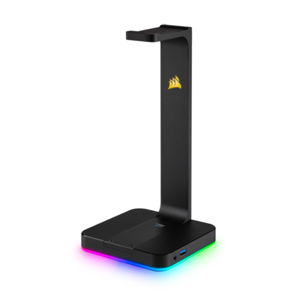 CORSAIR｜コルセア ST100 RGB プレミアムヘッドセットスタンド（AP）7.1サラウンドサウンド対応 CA-9011167-AP