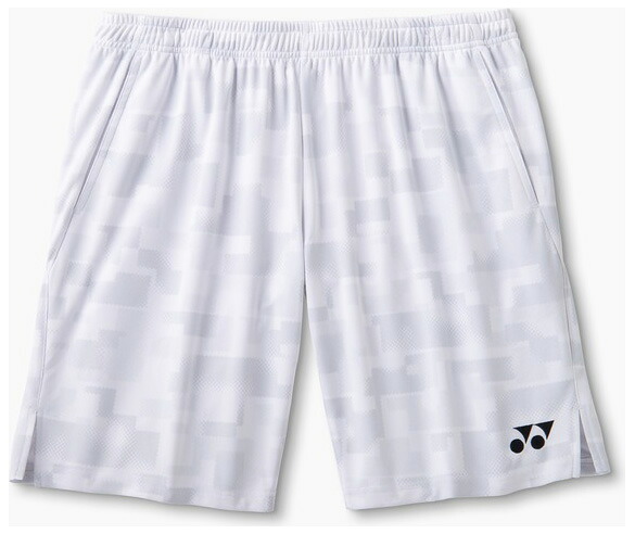 ヨネックス メンズ ニットハーフパンツ（ホワイト・サイズ：XO） YO-15258-011-XO YONEX 6,248円