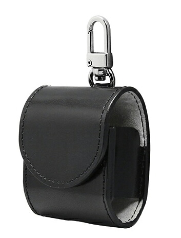 HANSMARE ITALY LEATHER CASE for AirPods 無線充電対応(ブラック) HAN18163AP HANSMARE