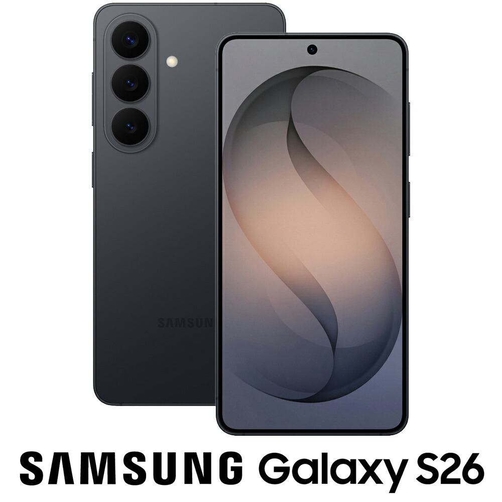 SAMSUNG｜サムスン Samsung Galaxy S26（12GB/256GB）- 黒いこと（SIM無償性版）  SM-S942QZKESJP
