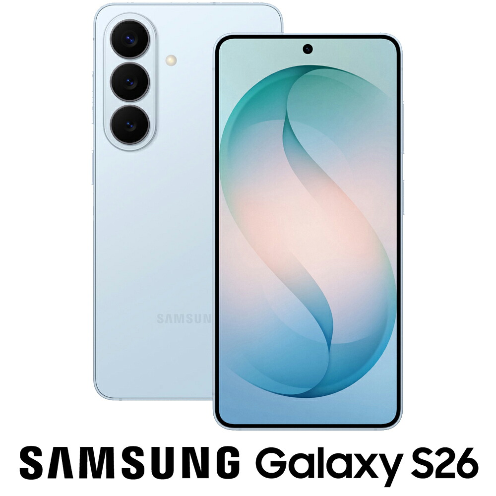 SAMSUNG｜サムスン Samsung Galaxy S26（12GB/256GB）- 天の原青碧（SIM無償性版）  SM-S942QLBESJP