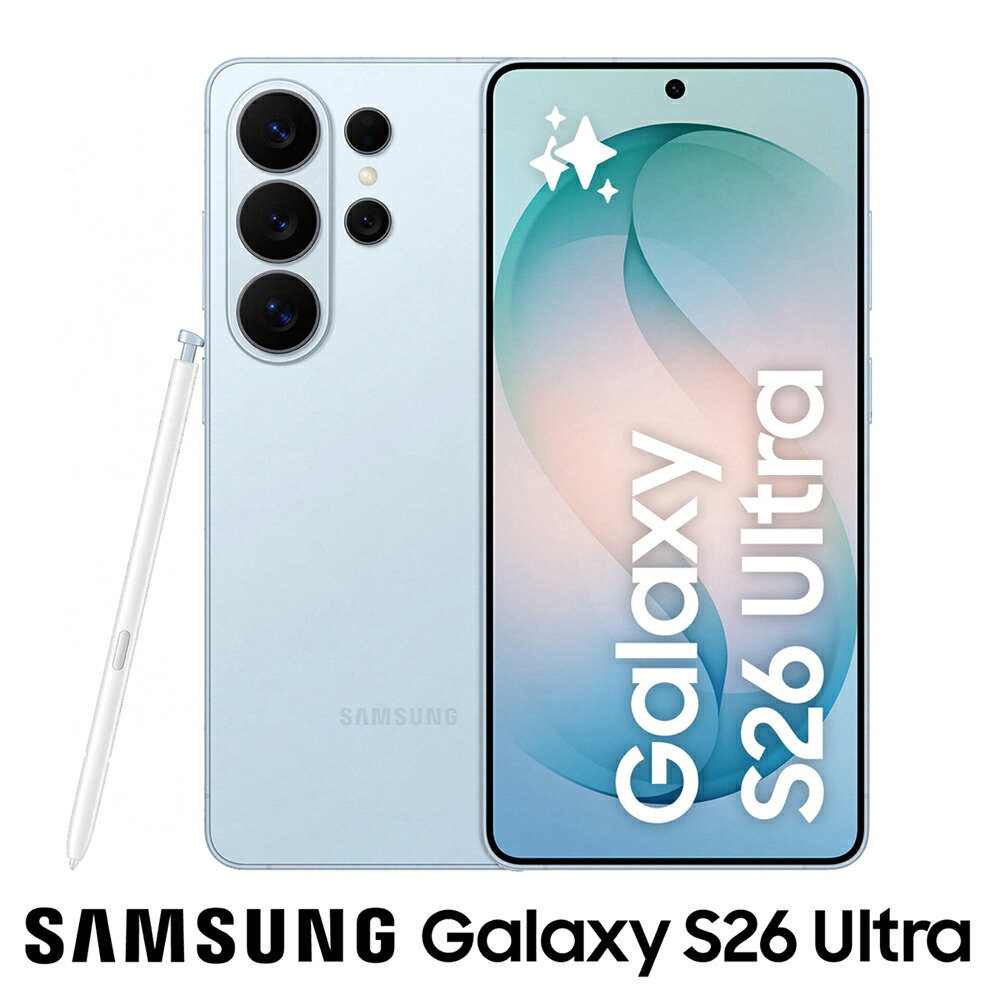 SAMSUNG｜サムスン Samsung Galaxy S26 Ultra（12GB/512GB）- スカイブルー（SIMフリー版） SM-S948QLBESJP