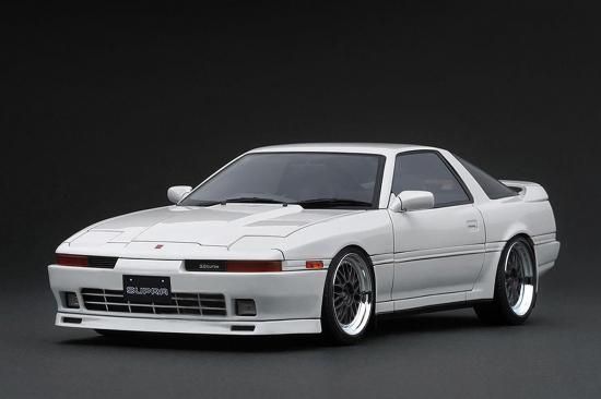 ignitionモデル 1/18 Toyota Supra 3.0GT Turbo LIMITED (MA70) White【IG4109】 ミニカー|Joshin web 家電とPCの大型専門店