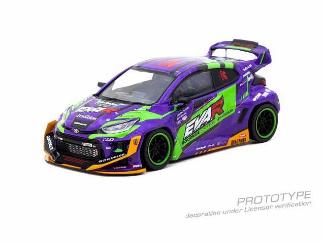 ターマックワークス 1/43 Pandem Toyota GR Yaris EVA Racing【T43-025-EVA】 ミニカー