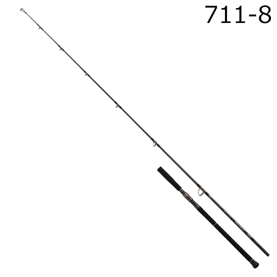 ダイワ 26 ソルティガ C ブル律動的な調子 711-8 26ソルティガCブル律動的な調子711-8 DAIWA 26SALTIGA C BULLSWING 鋳込み極点