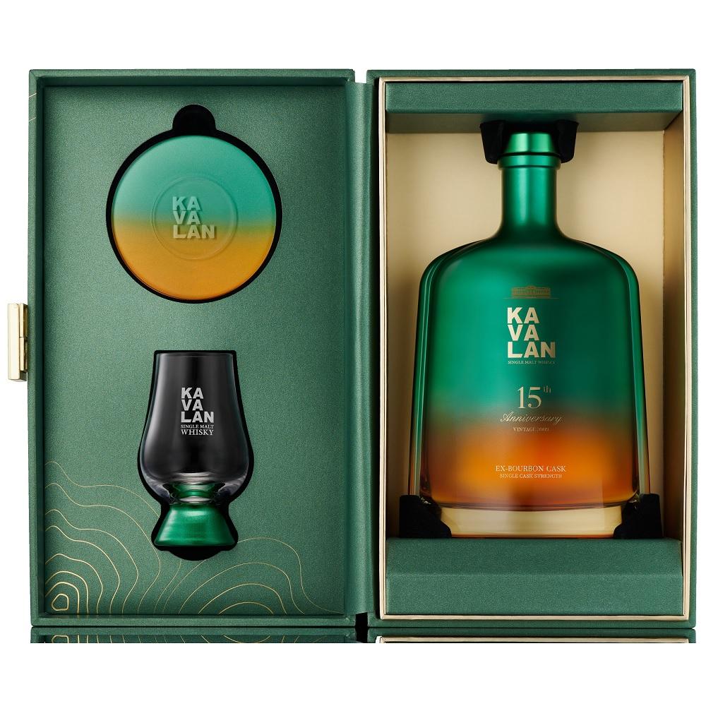15周年 カバラン エクスバーボンカスクストレングス 750ml【輸入ウイスキー】 カバラン カバラン15シユウネンバ-ボンCS