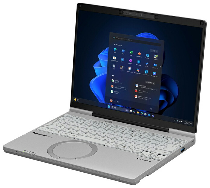 パナソニック｜Panasonic ノートパソコン SC(12.4型/Windows11 Pro/Core Ultra 5 325/メモリ 16GB/SSD 512GB/Office)カームグレイ Let&rsquo;s note レッツノート CF-SC7ADMCR｜Joshin web 家電とPCの大型専門店