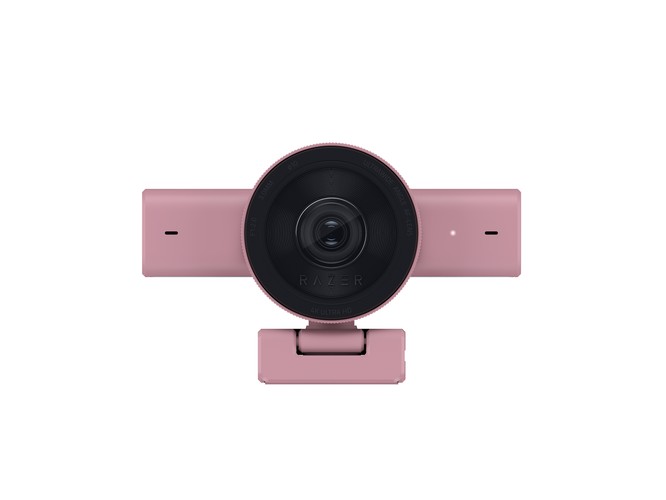 Razer 【国内定め事品】造り手 向け 4K 30 FPS 人工知能学 webカメラ Kiyo V2 (Quartz Pink Edition)  RZ19-05370300-R3M1