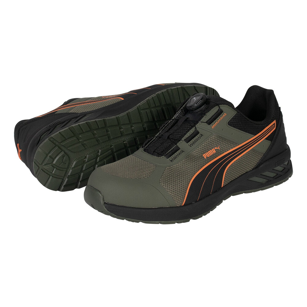 プーマ SPRINT2.1 DISC LOW オリーブ 26.0cm 64.402.0-OLI-26.0 PUMA SAFETY|Joshin web 家電とPCの大型専門店