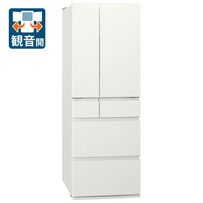 （標準設置料込_Aｴﾘｱのみ）パナソニック 551L 6ドア冷蔵庫（パールホワイト） NR-F55HY3-W Panasonic [NRF55HY3W]｜Joshin web 家電とPCの大型専門店
