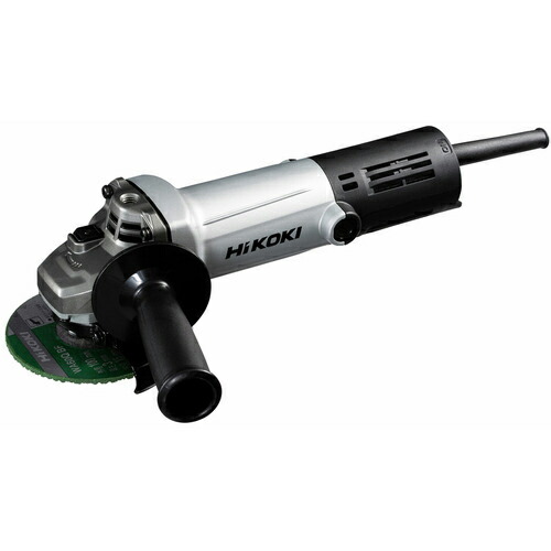 HiKOKI 100V 明かりディスクグラインダ 100粍 スナップスイッチ式 低速高トルク形 G10SLA ハイコーキ(日立工機)