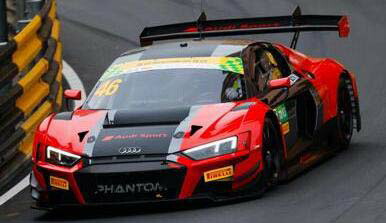 スパーク 1/43 Audi R8 LMS GT3 (Evo II) No.46 Audi Sport Asia Team Phantom Macau GT Cup - FIA GT World Cup 2025【SA307】 ミニカー