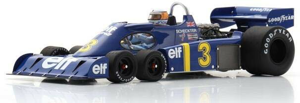スパーク 1/18 Tyrrell P34 No.3 2nd British GP 1976【18S1029】 ミニカー