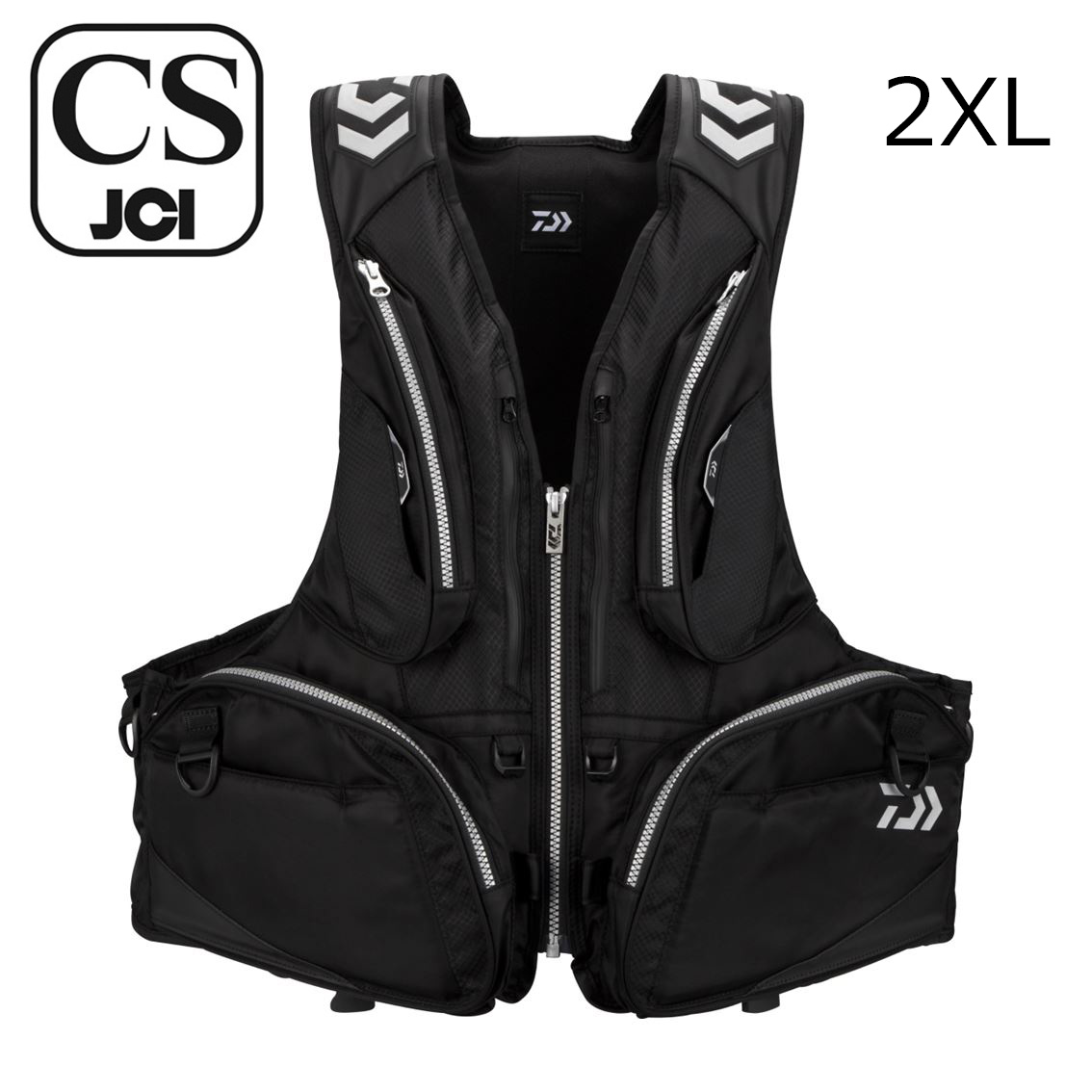 ダイワ DF-3626 フローティング限りない 2XL大きさ (黒いこと) DF-36262XL大きさ(黒いこと) DAIWA 生命現象上衣 日本小型舟・船精神測定検査規則体系(JCI)承認すること