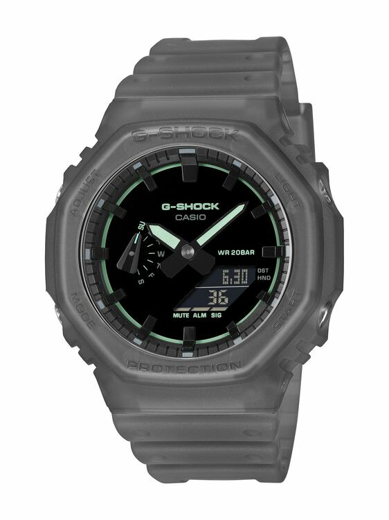 カシオ 【国内置き目品】G-SHOCK（ジーショック） 石英 メンズ印字機 GA-2100K-1AJF [GA2100K1AJF]【返品カテゴリー化A】