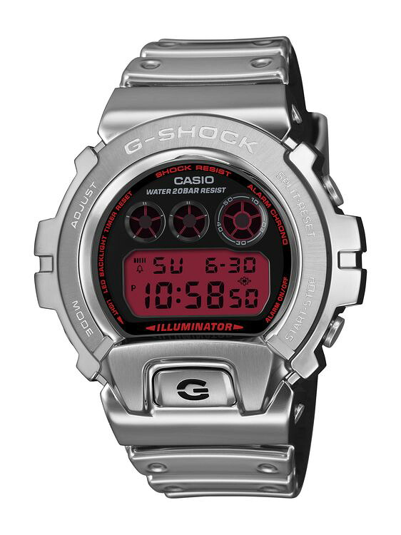 カシオ 【国内正規品】G-SHOCK（ジーショック）　FINE METALLIC SERIES クオーツ　メンズタイプ GM-6900YRA-8JF [GM6900YRA8JF]【返品種別A】｜Joshin web 家電とPCの大型専門店 20,944円