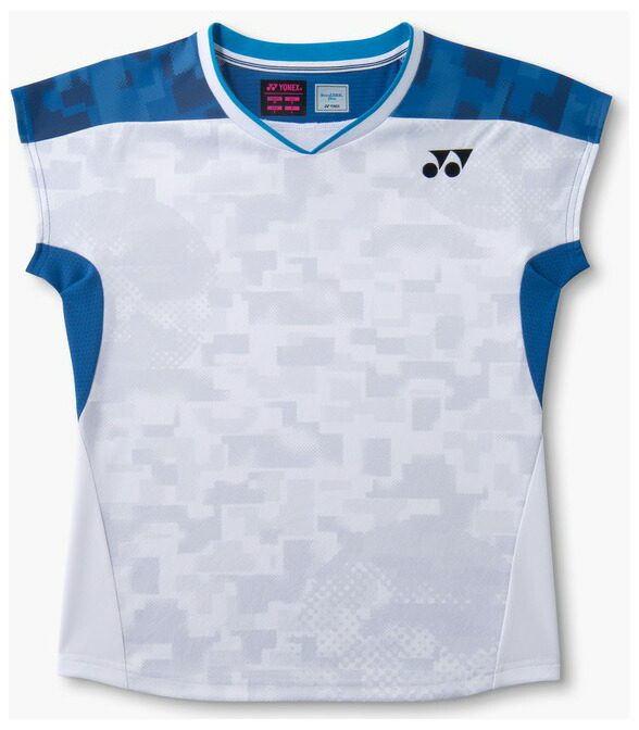 ヨネックス レディース ゲームシャツ フィットシャツ（ホワイト・サイズ：O） YO-21000-011-O YONEX