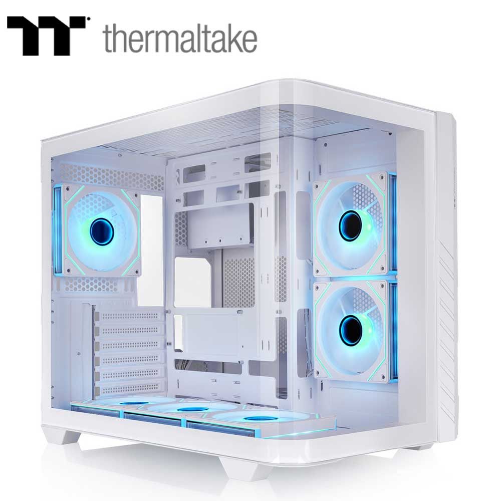 Thermaltake|サーマルテイク ミドルタワー型PCケース Vision 330 CR ARGB(Snow) CA-11V-00M6WN-00