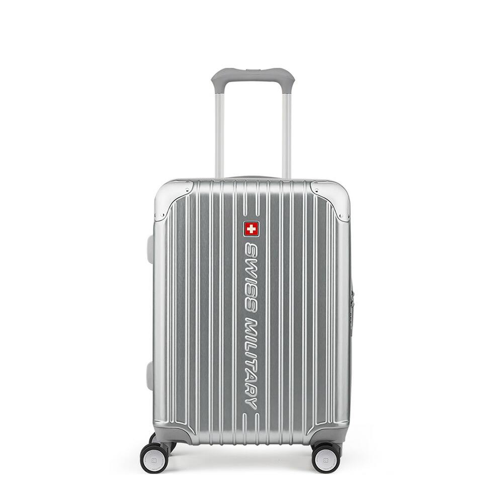 スイスミリタリー CYGNUS(シグナス)　55cm　メタルシルバー SM-A820 SILVER SWISS MILITARY