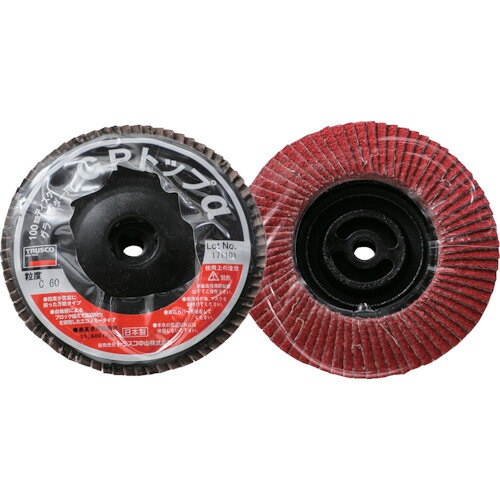 トラスコ中山 GPトップα ねじ込み式 セラミック 100φ 60#(10枚入) GP100ALC-60 TRUSCO