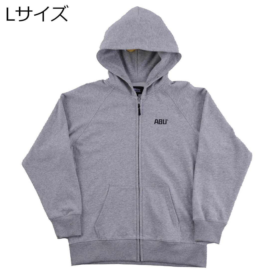 アブガルシア AMBクラシックロゴフーディー L大きさ (薄墨色) 1654219 AbuGarcia Standard ST Logo Hoodie
